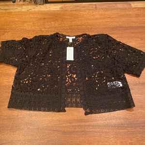 Isaac Mizrahi Live, Lace Top, Size Medium